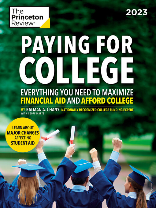 Title details for Paying for College, 2023 by The Princeton Review - Wait list